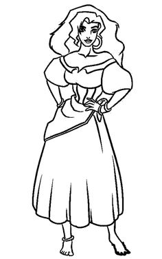 236x376 The Hunchback Of Notre Dame Coloring Pages