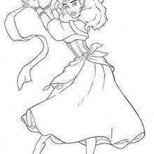 220x220 Beautiful Esmeralda Coloring Pages