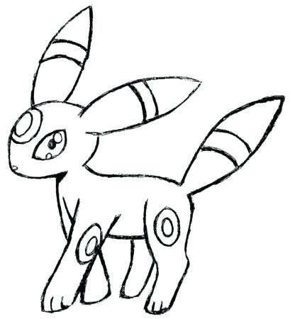 409x450 Espeon Coloring Pages Coloring Pages Free Umbreon And Espeon