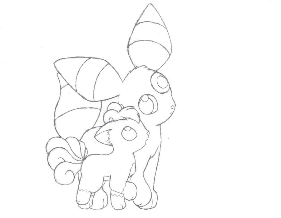 900x701 Umbreon Coloring Page 290746