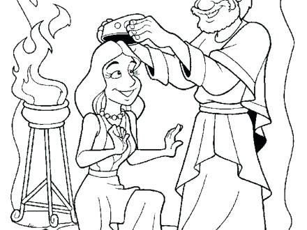 440x330 Queen Esther Bible Story Coloring Pages Study Week 2 Part 1