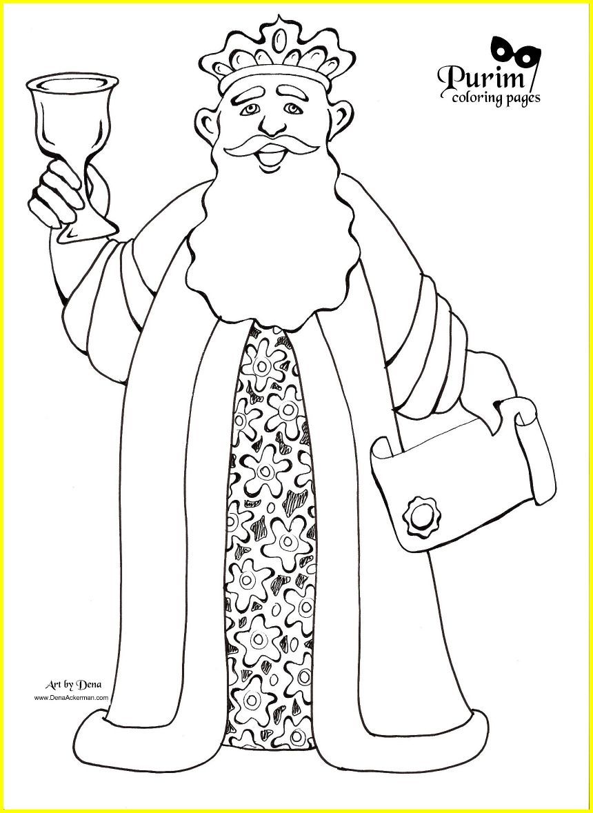 Esther Coloring Pages