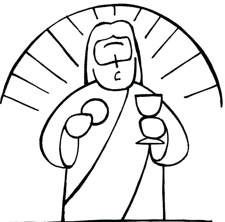 853x839 Eucharist Coloring Pages Coloring Pages Coloring Pages Holy
