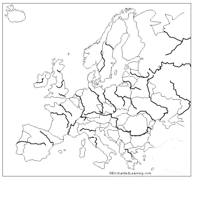 780x769 Europe Map Coloring Page Shippa.co