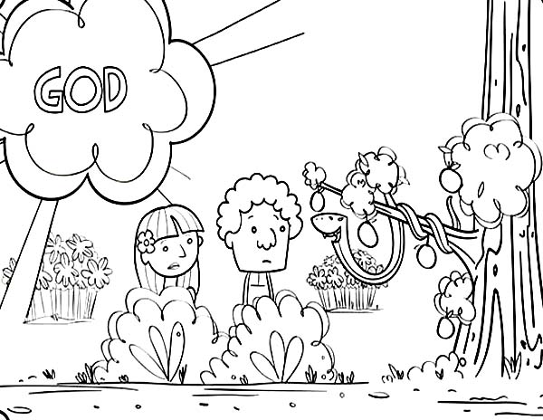 600x464 Adam And Eve Coloring Page Best Adam And Eve Coloring Page 17