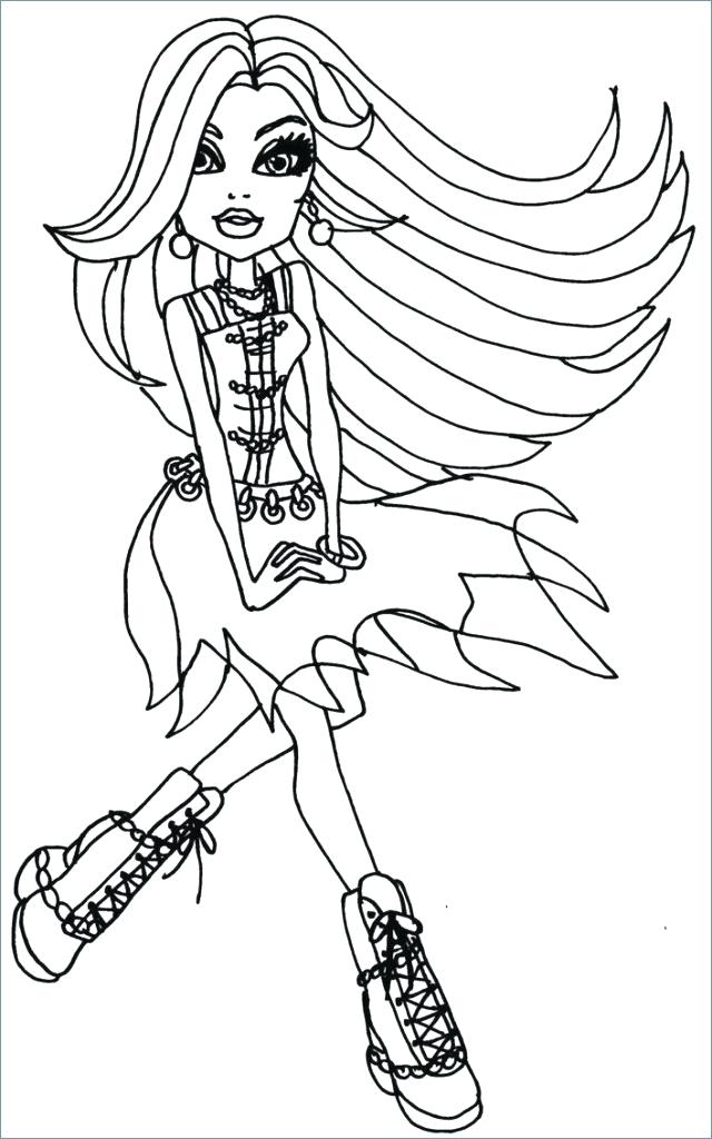 640x1024 Free Monster High Coloring Pages Beautiful Ever After High