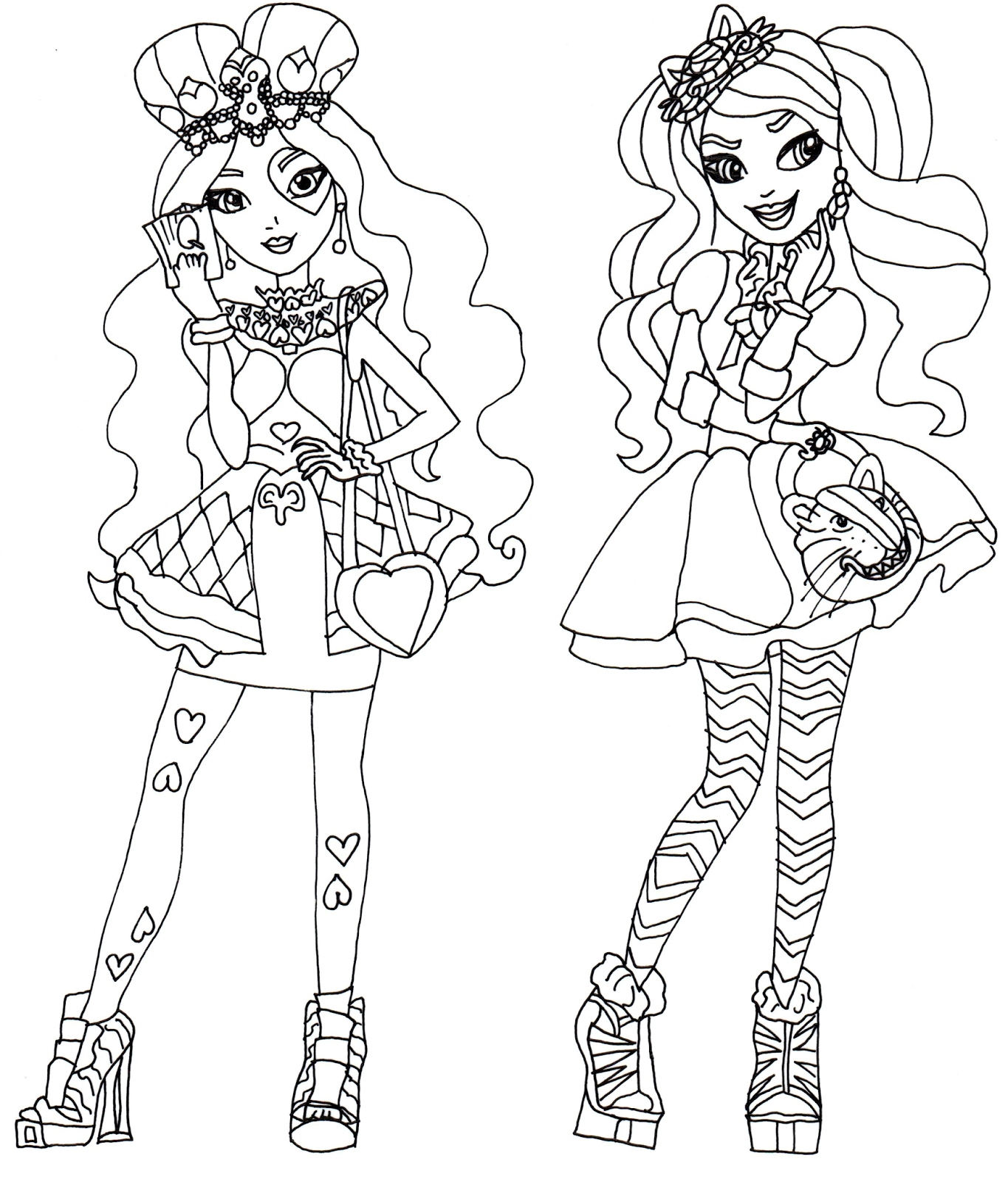 Ever After High Coloring Pages Briar Beauty