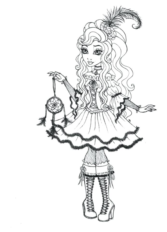 693x960 Ever After High Coloring Pages