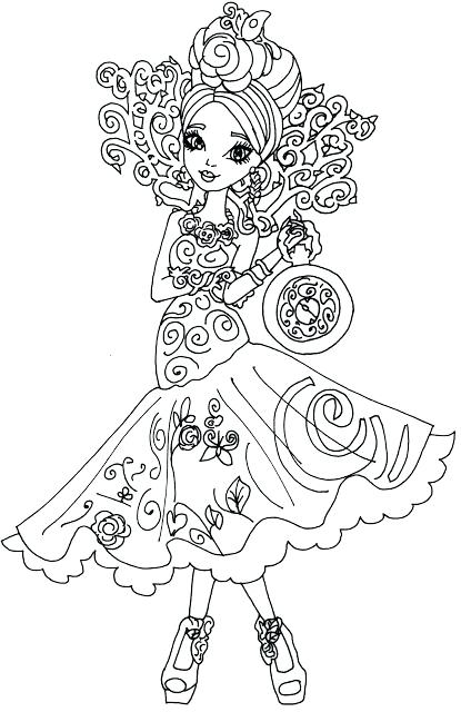 415x640 Cedar Wood Coloring Pages Free Printable Ever After High Coloring