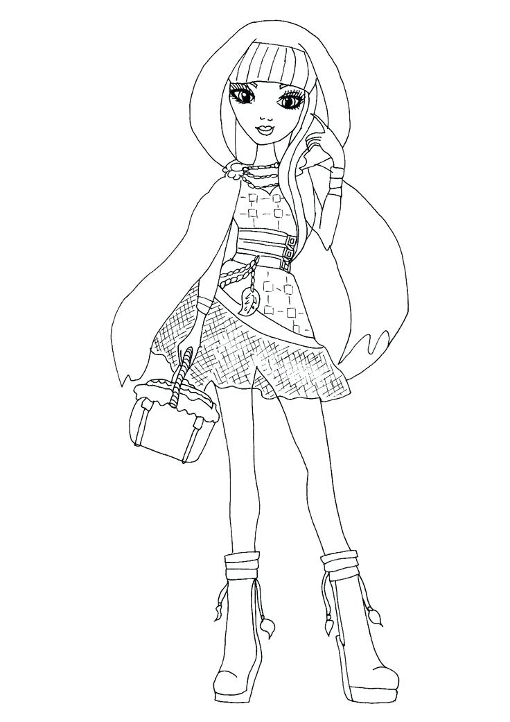 736x1041 Coloriage Kitty Cheshire Ever After High