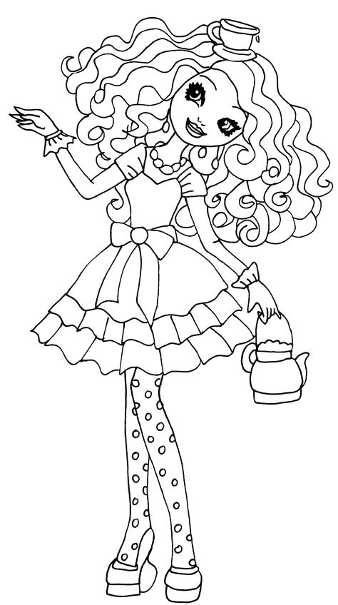 474x848 Ever After High Coloring Pages