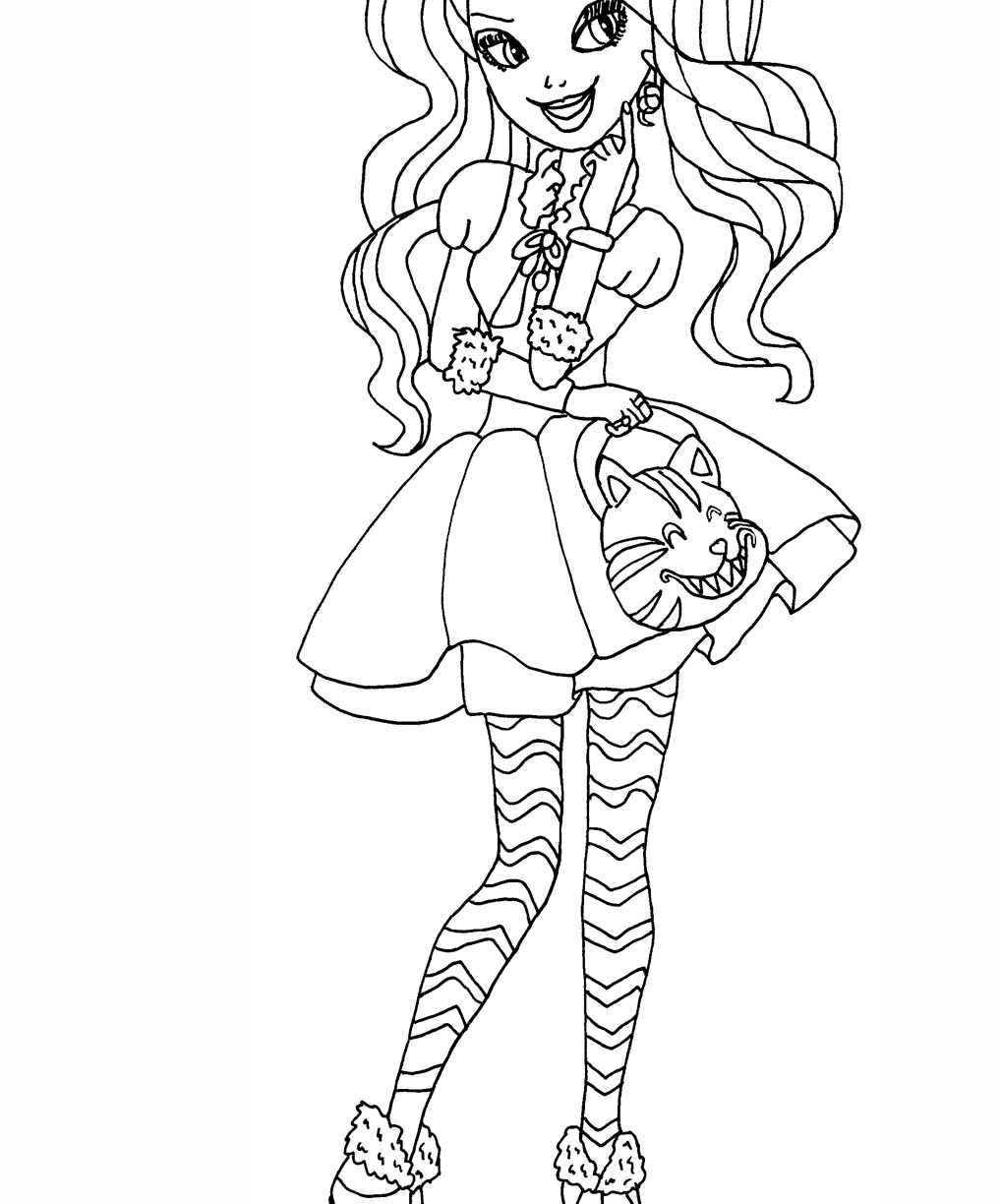 1018x1224 Breathtaking Ever Aftergh Coloring Pages For Kids Madeline Hatter