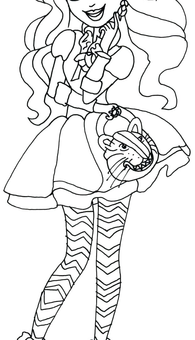 622x1080 Ever After High Coloring Pages Raven Beautiful Inspiration Free