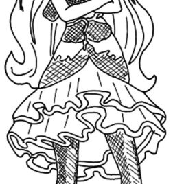 268x268 Ever After High Lovely Raven Queen Coloring Pages Download Raven