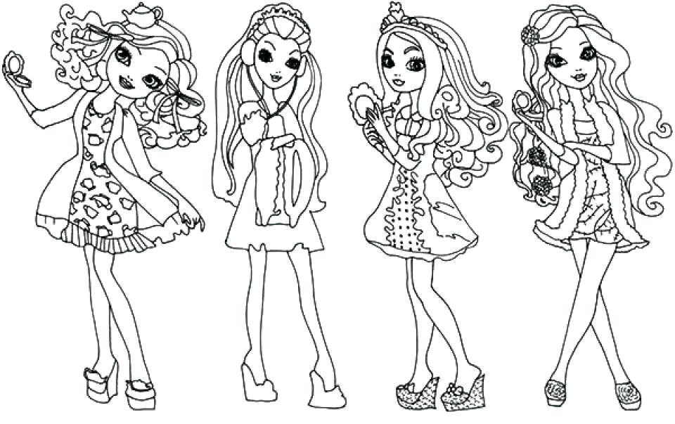960x603 Ever After High Raven Queen Listening Song From Diskman Coloring