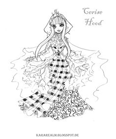 236x283 Ever After High Raven Queen Coloring Pages Apple White And Raven