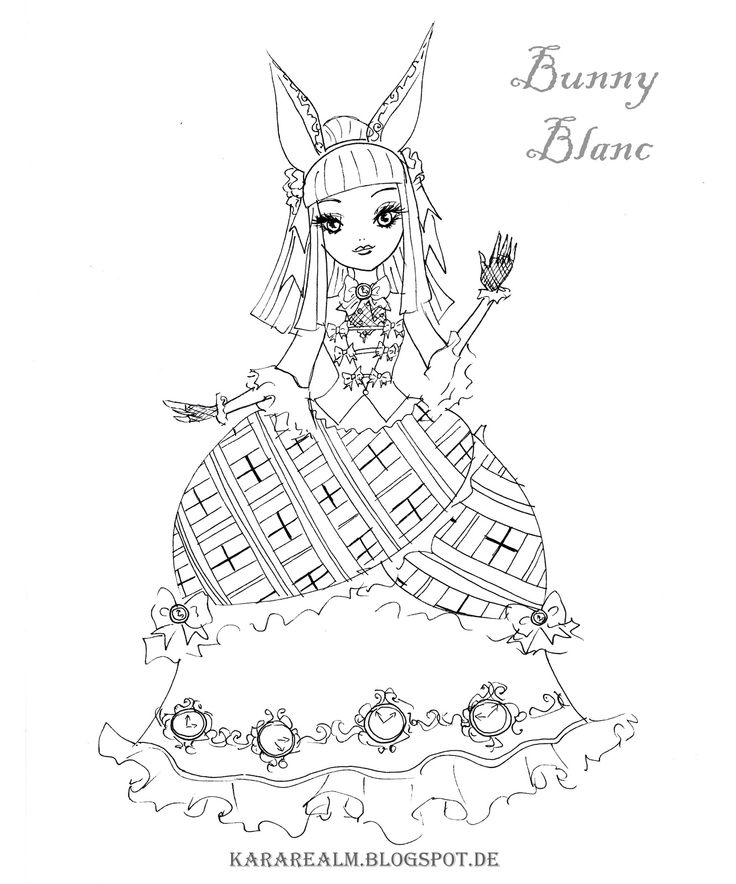 Ever After High Dragon Games Coloring Pages
