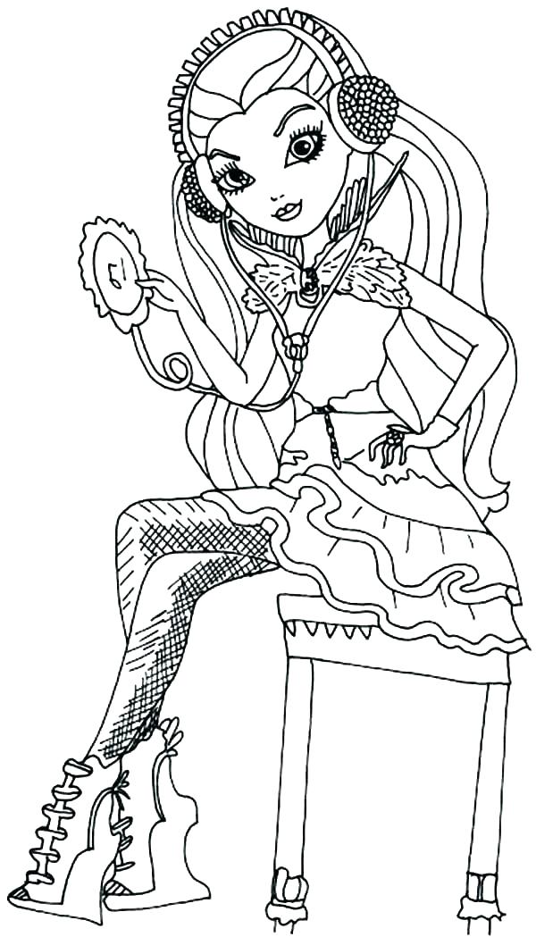 600x1049 Ever After High Coloring Pages Dragon Games Get This Free