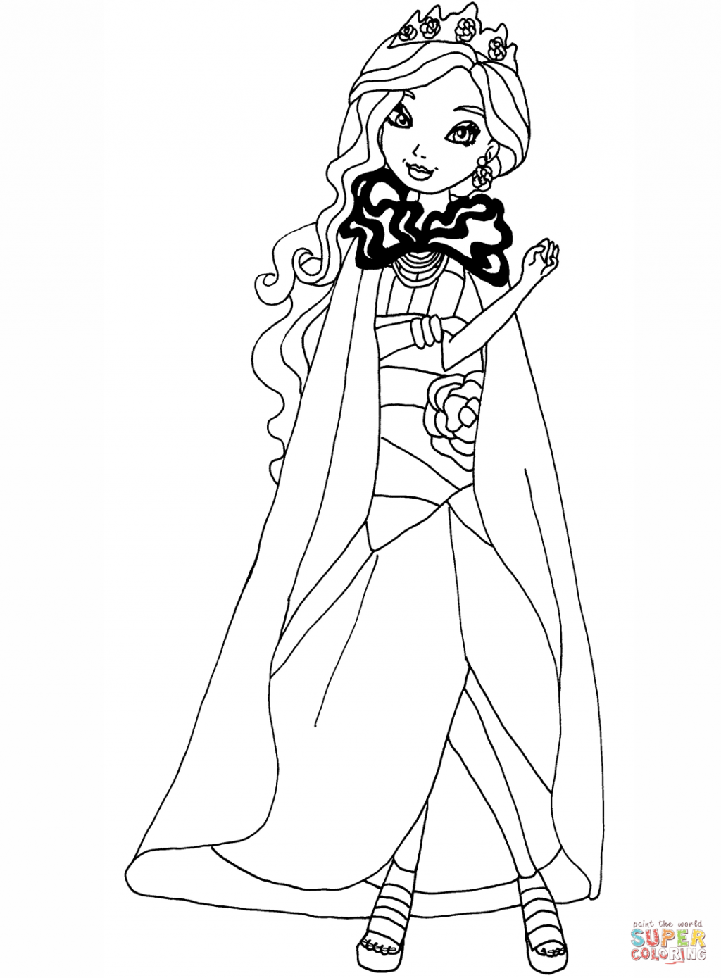 1024x1389 Ever After High Coloring Pages Image Definition Printables Free