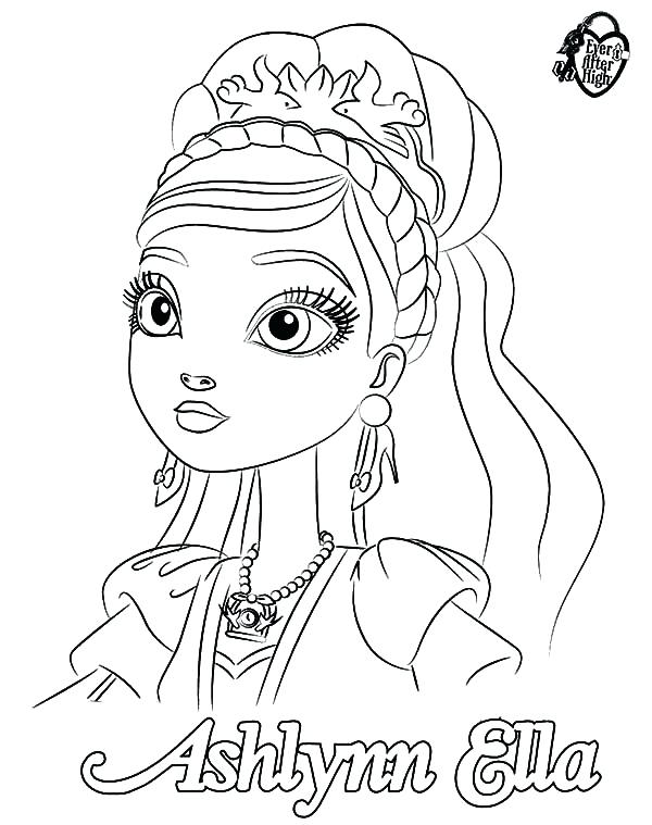 600x759 Ever After High Coloring Pages Raven Ever After High Ever After