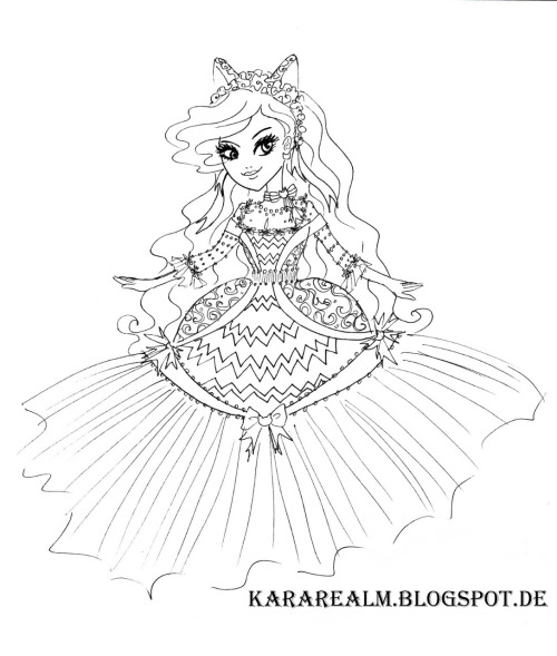 500x589 Luxury Coloring Pages For Girls Ever After High Mold