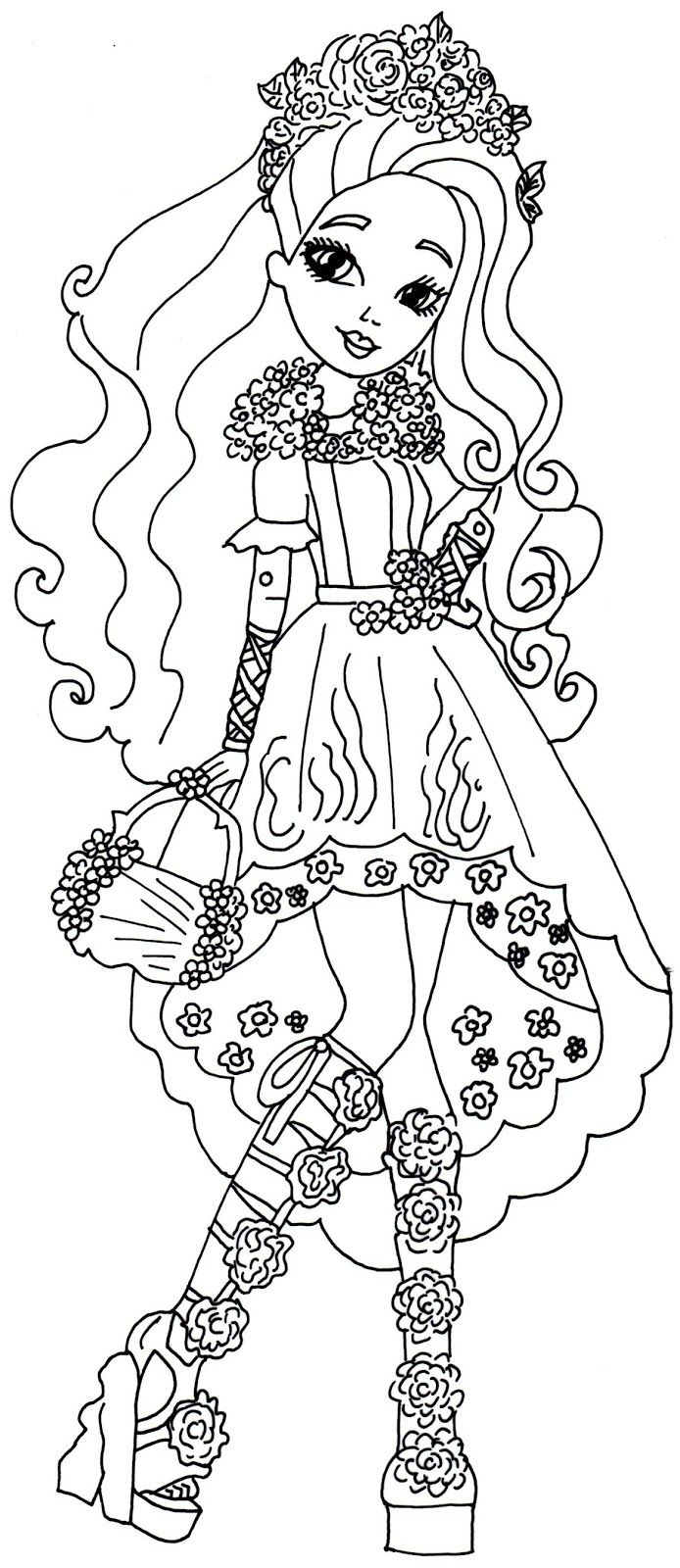 694x1600 Stunning Springunsprungcedarwoodeverafterhighcoloringpage Pict