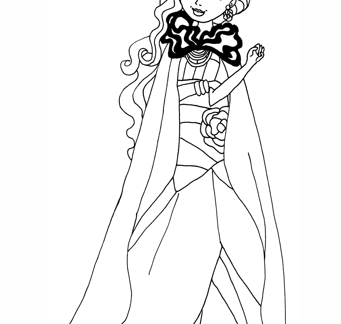 1105x1050 Coloring For Kids Ever After High Characters Pages To Print Games