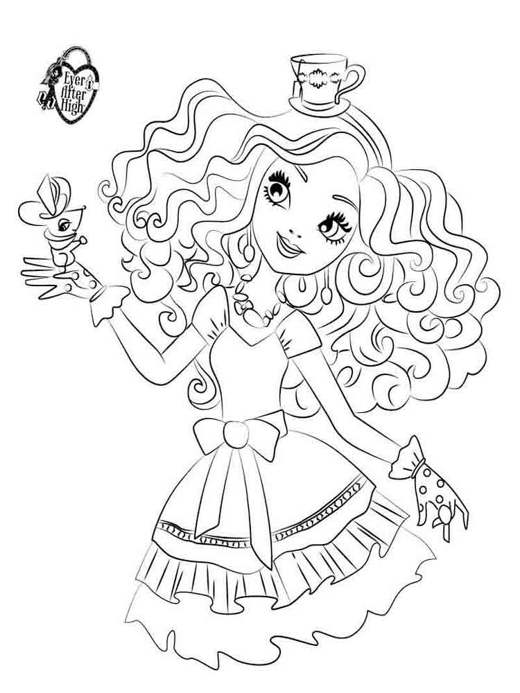 750x1000 Ever After High Coloring Pages. Download And Print Ever After High