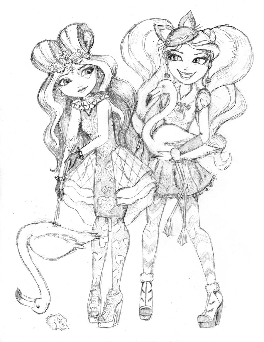 900x1165 Unique Coloring Pages For Girls Ever After High Image Collection