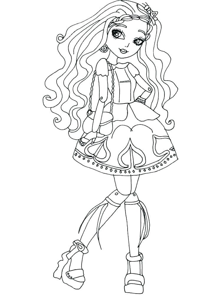 750x1000 Ever After High Coloring Pages