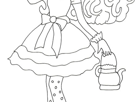 Ever After High Madeline Hatter Coloring Pages