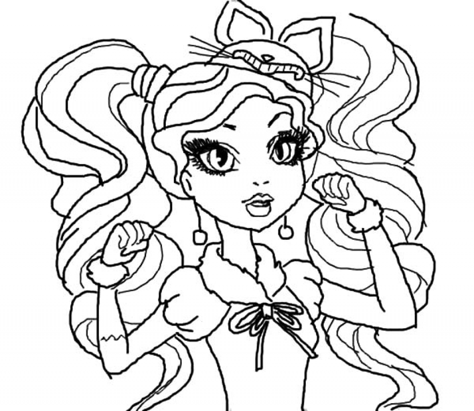 960x833 New Coloring Pages Raven Queen Ever After High Throne Ming Ever