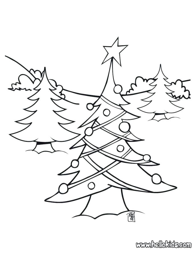 687x888 Coloring Sheets Christmas Tree Coloring Page Best Coloring Pages