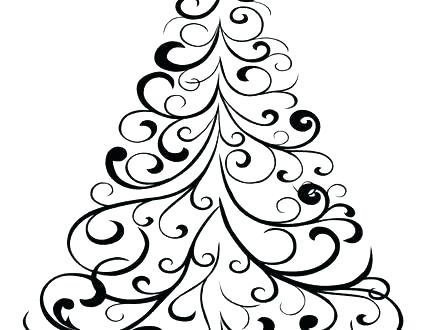 440x330 Drawn Fir Tree Pencil And In Color Drawn Fir Tree Fir Tree