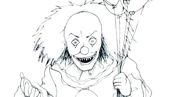 570x320 Clowns Coloring Pages Impair.co