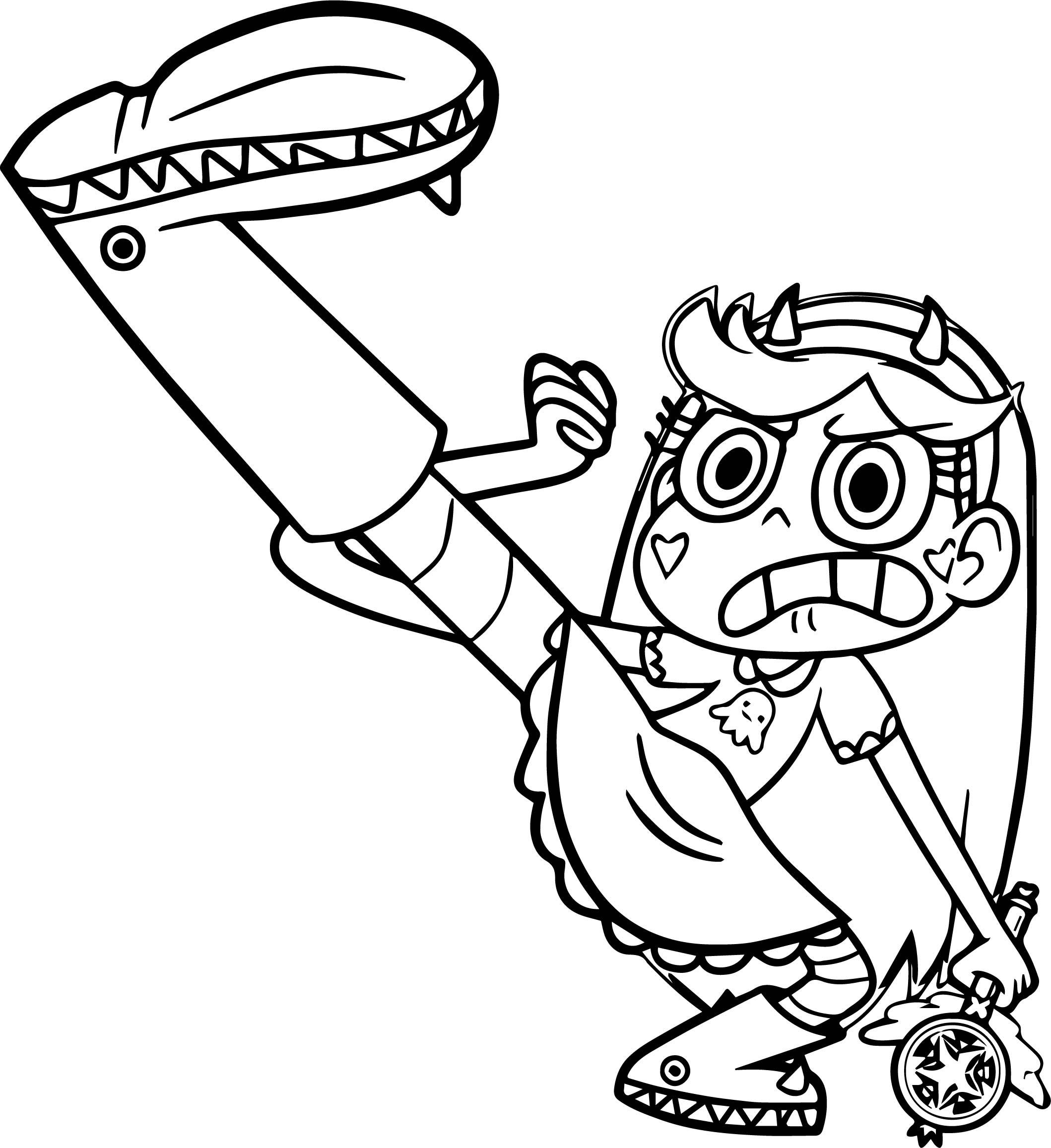 2118x2314 Unbelievable Star Vs The Forces Of Evil Kick Butterfly Coloring