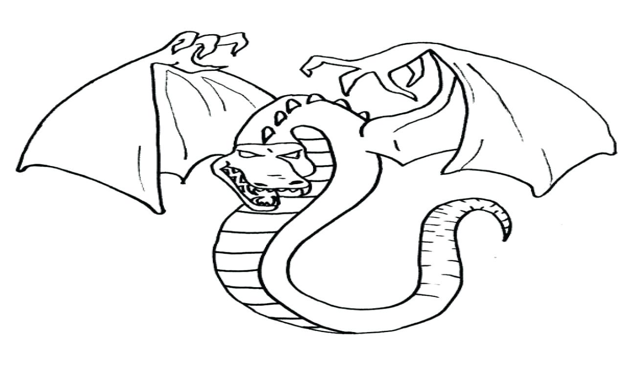 1280x768 Coloring Pages Christmas Cards Evil Dragon Page For Kids Komodo