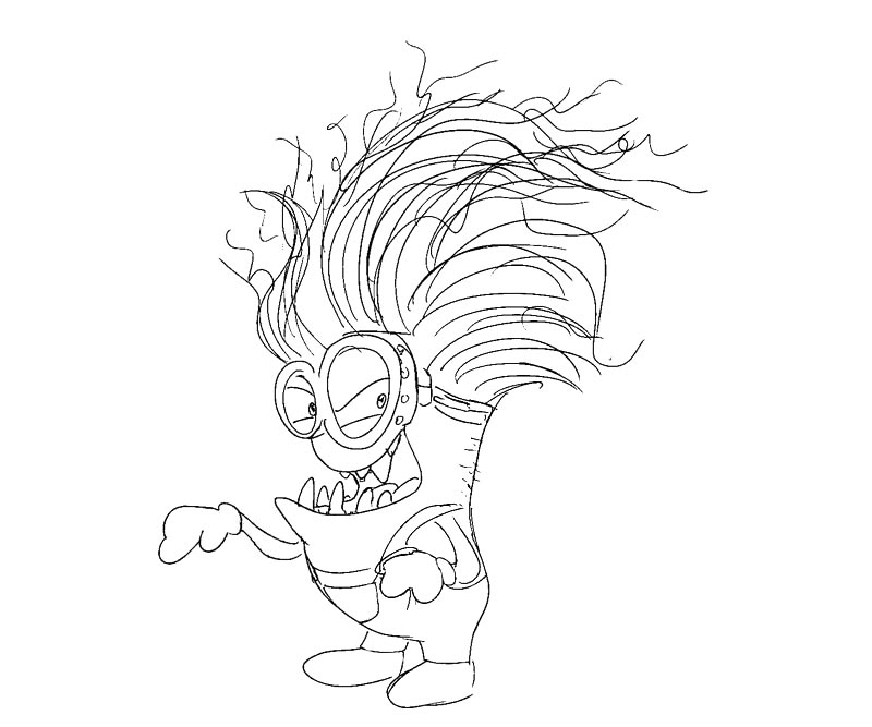 800x667 Despicable Me 2 Evil Minions Coloring Pages Evil Minion 1