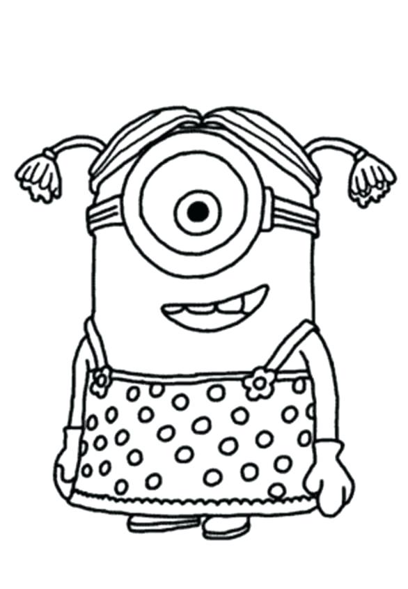 586x846 Despicable Me Minions Coloring Pages Despicable Me 2 Minions