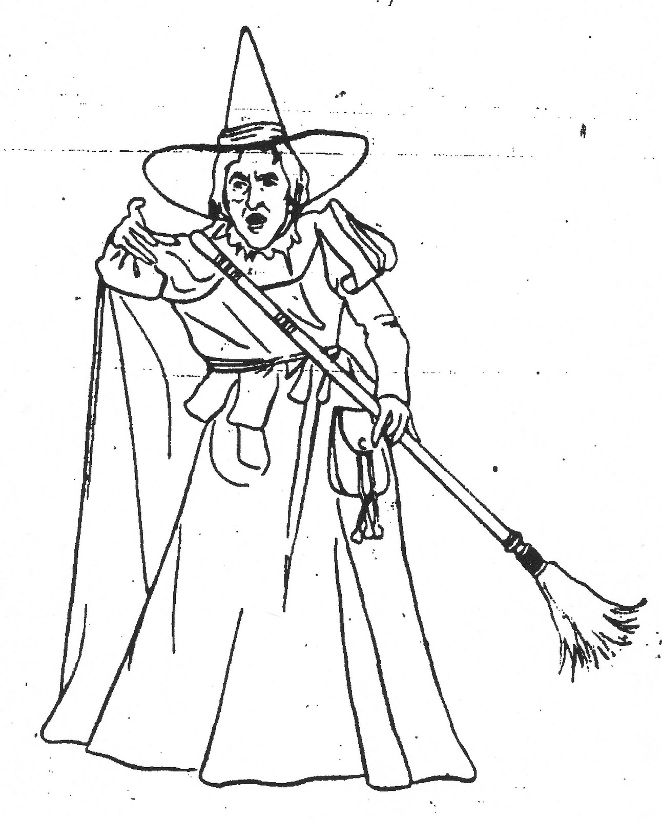1292x1600 Inspiration Wicked Witch Coloring Pages