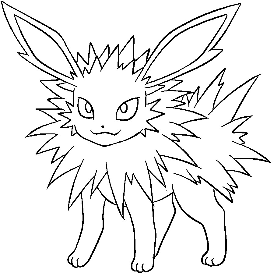 900x896 Eevee Evolution Coloring Pages Olegratiy