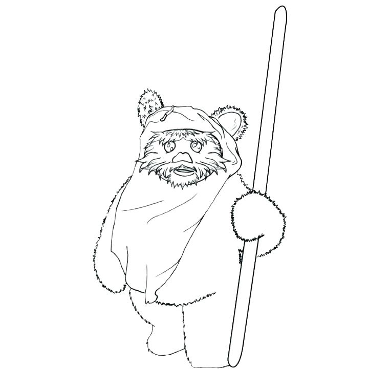 760x760 Ewok Coloring Pages Coloring Page Coloring Free Ewok Coloring