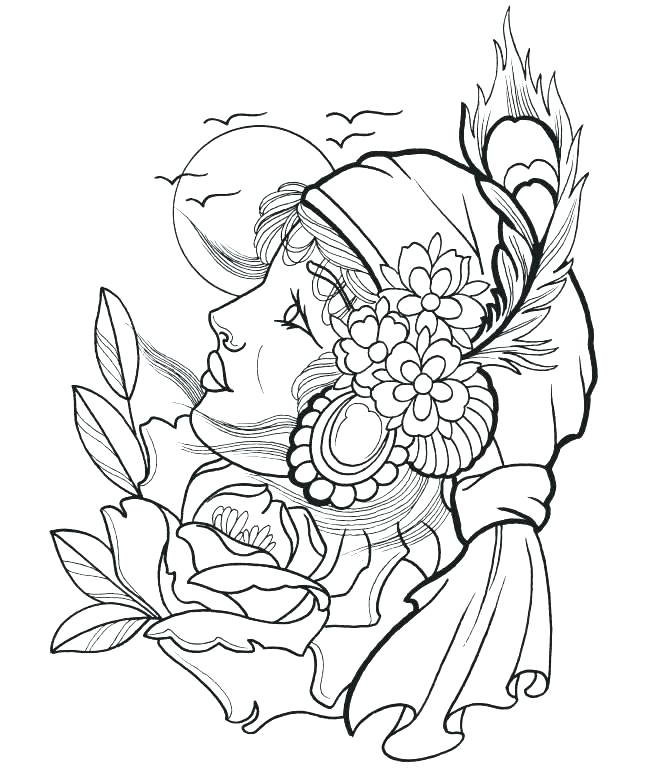 650x769 Coloring Pages Tattoo Designs Ewok Coloring Page Coloring Pages