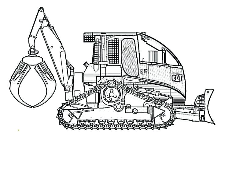 736x568 Bulldozer Coloring Pages Just Saying These Real Construction