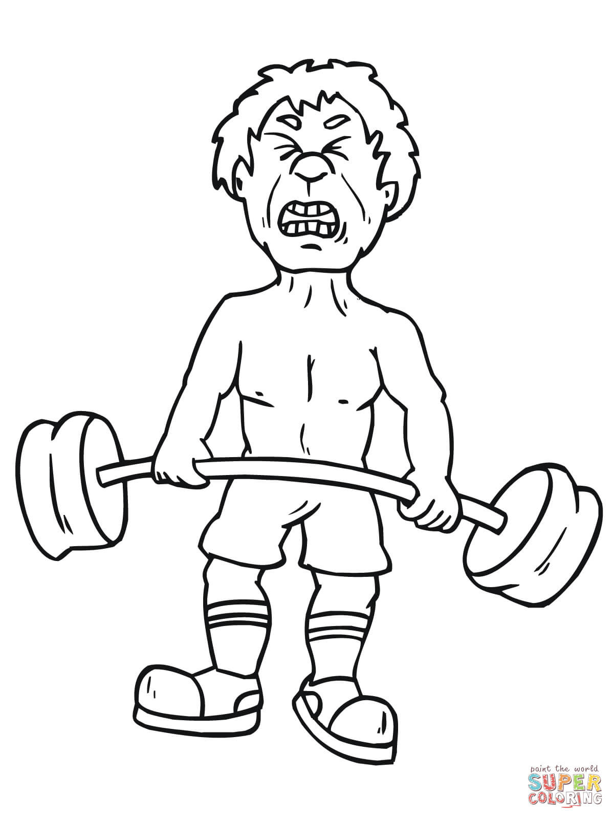 1200x1600 Exercising Coloring Pages
