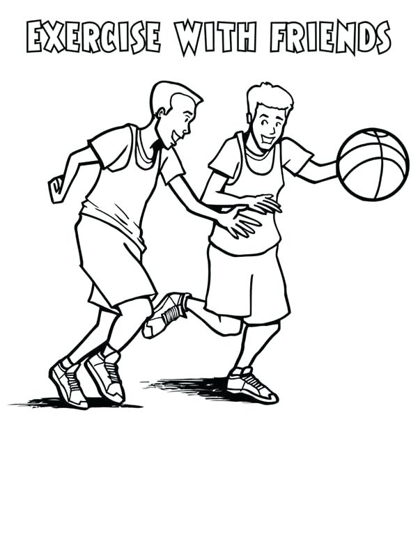 600x777 Exercise Coloring Pages Elegant Exercise Coloring Pages Printable