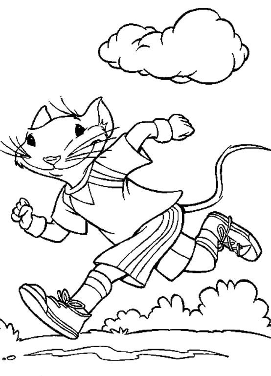 554x769 Stuart Little The Mouse Exercise Coloring Pages