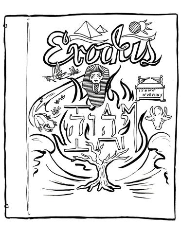 372x479 Exodus Coloring Page Children's Ministry Deals
