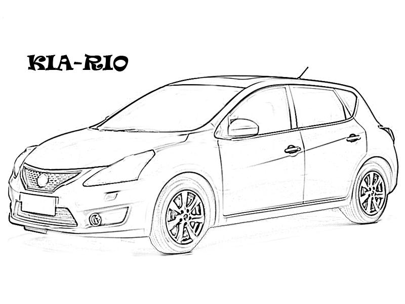 800x600 Exotic Cars Printable Coloring Page For Kids 24