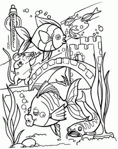 236x298 Tropical Fish Coloring Pages Color Bros